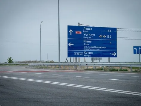 Die Nordumgehung von Riwne ist nun eröffnet: Die neue Straße verkürzt die Strecke zur polnischen Grenze