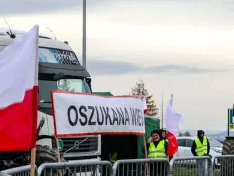 Polish farmers plan to completely block the border with Ukraine on February 20: details