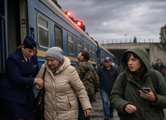 Why a train might be stopped during an air raid alert: an explanation from the Ministry of Defense