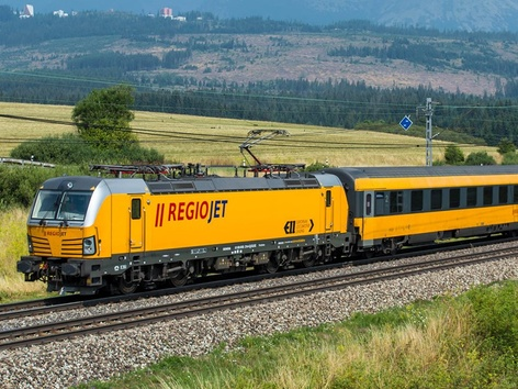 RegioJet запускає потяг з Чехії до України
