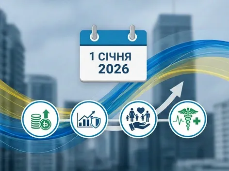 What will change in Ukraine from January 1, 2026: salaries, taxes, social benefits and health