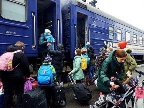 Free trains for evacuation from de-occupied territories: timetable