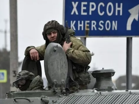 Is russia retreating on the left bank of the Kherson region?