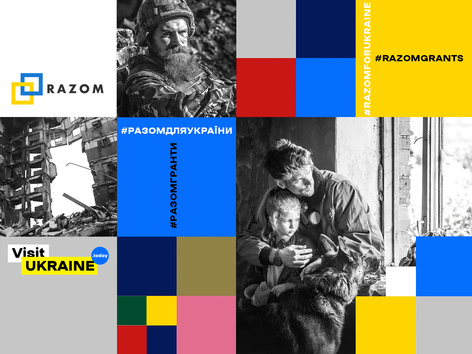 Visit Ukraine and Razom are in touch with everyone in need around the clock