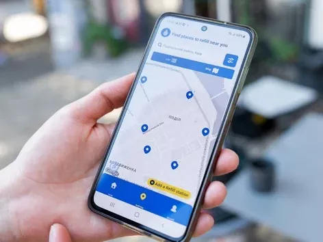 Kyiv locations are now available in the Refill app: how it works