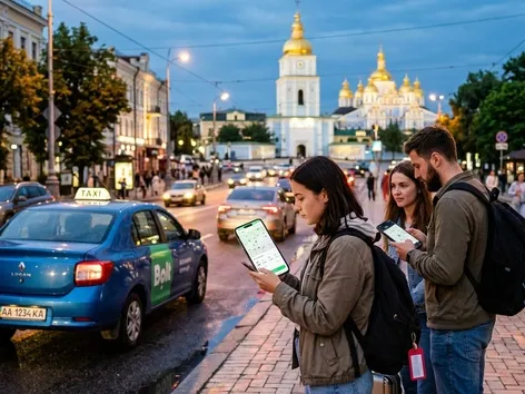 Таксі в Україні для туристів: як користуватися додатками Uber, Bolt та локальними сервісами