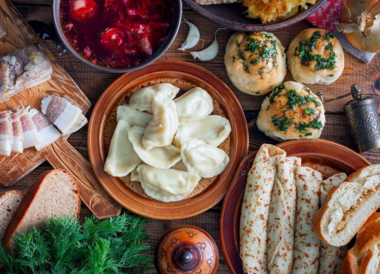 Unique and inimitable Ukrainian cuisine